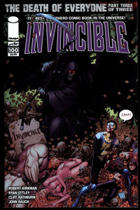 Invincible #100 NM+ (2012) Low Print Run! Death of Everyone! Art