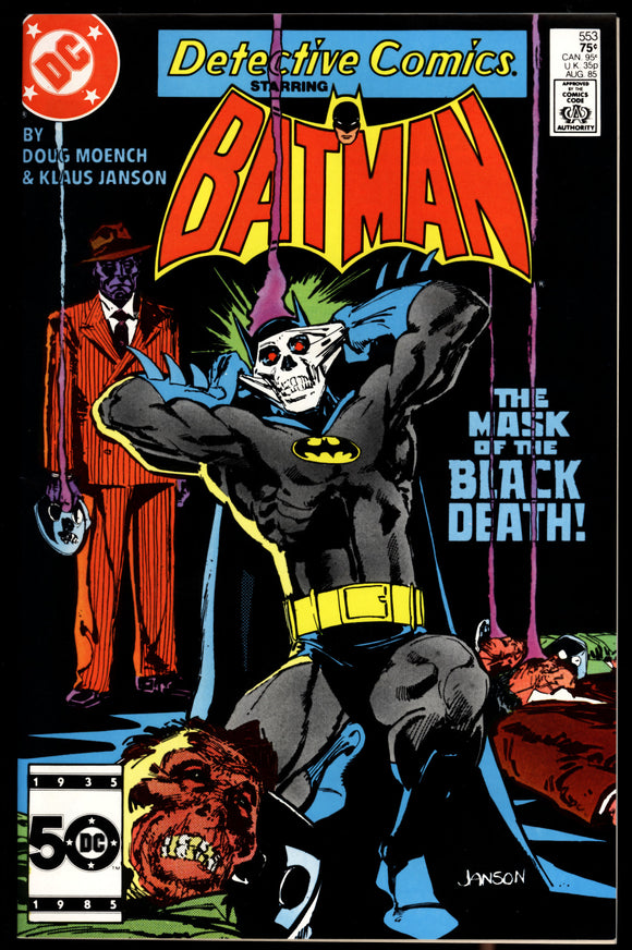 Detective Comics #553 NM-/NM (1985) 2nd app. of Black Mask!