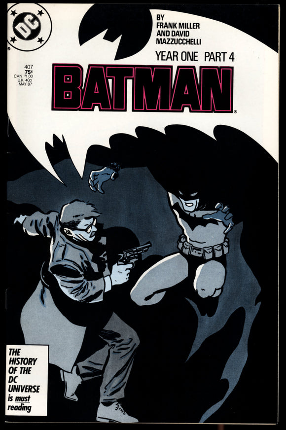 Batman #407 VF+ (1987) Year One Part #4