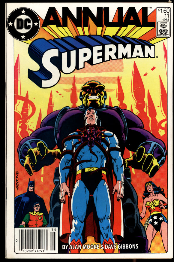 Superman Annual #11 VF/NM (1985) 1st Black Mercy! Hard to find C.P.V.