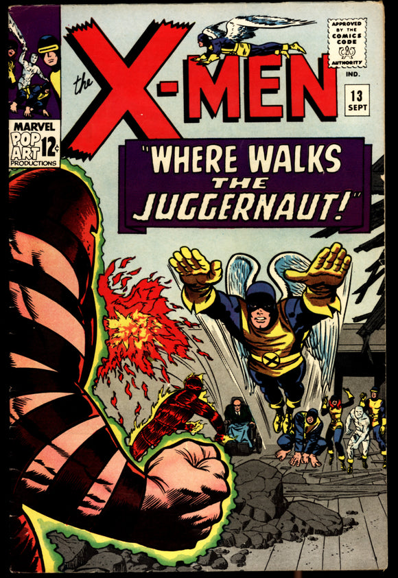 X-Men #13 FN+ (1965) 2nd app. of Juggernaut!