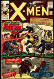 X-Men #9 VG (1965) 1st Lucifer, Meeting of the X-Men & Avengers!