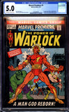 Marvel Premiere #1 CGC 5.0 (1972) 1st App. of HIM as Adam Warlock!