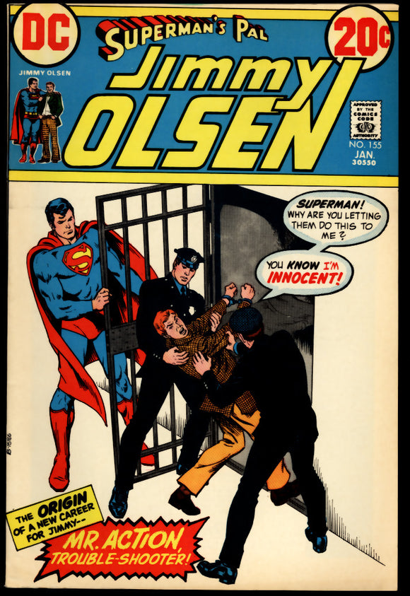 Superman's Pal Jimmy Olsen #155 FN+ (1973) Nick Cardy cover.