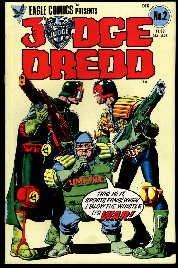 Judge Dredd #2 1983 (FN/VF) 2nd US Appearance of Judge Dredd!