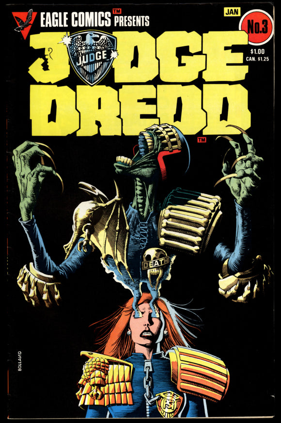 Judge Dredd #3 1983 (FN/VF) 3rd US Appearance of Judge Dredd!