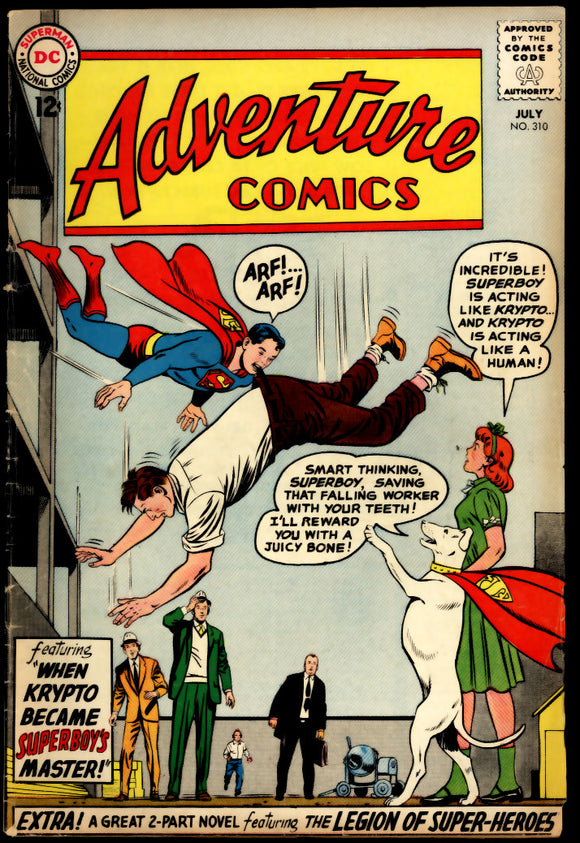 Adventure Comics #310 VG+ (1963) Krypto early appearance!