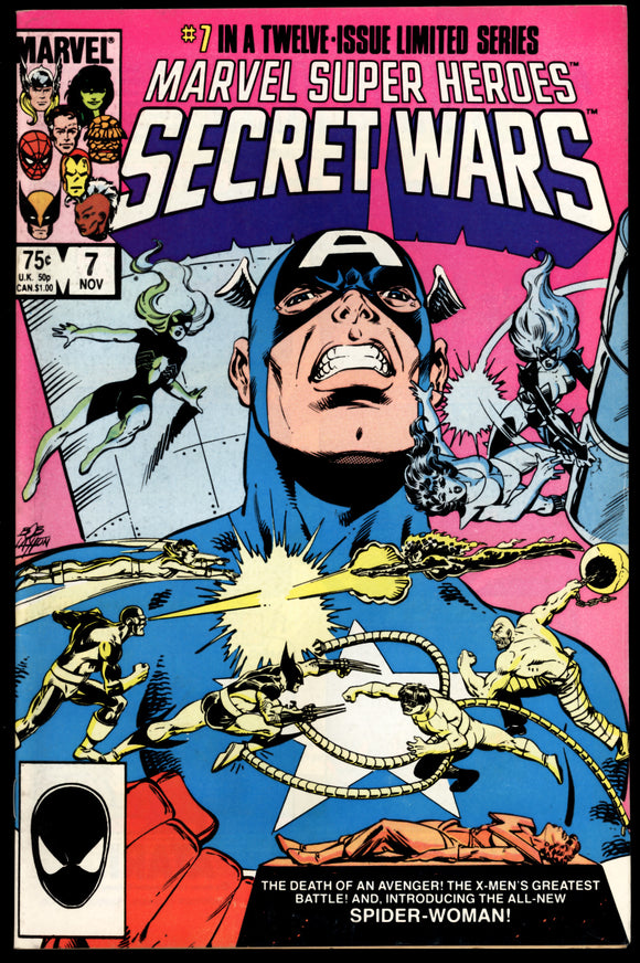Marvel Super Heroes Secret Wars #7 1984 (FN+) 1st App. Julia Carpenter!