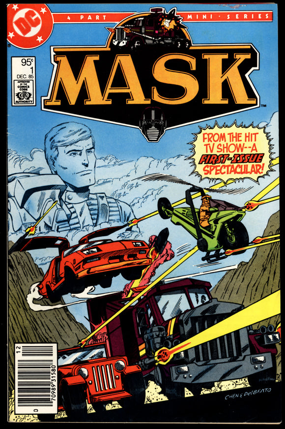 Mask #1 VF- (1985) 1st Appearance in Comics! C.P.V.