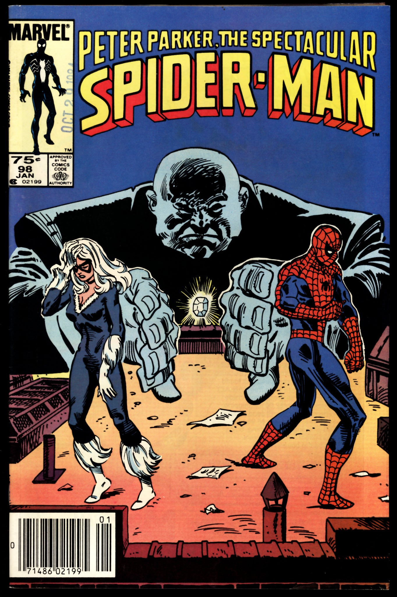Spectacular Spider-Man #98 Marvel 1985 (NM-) Canadian Price