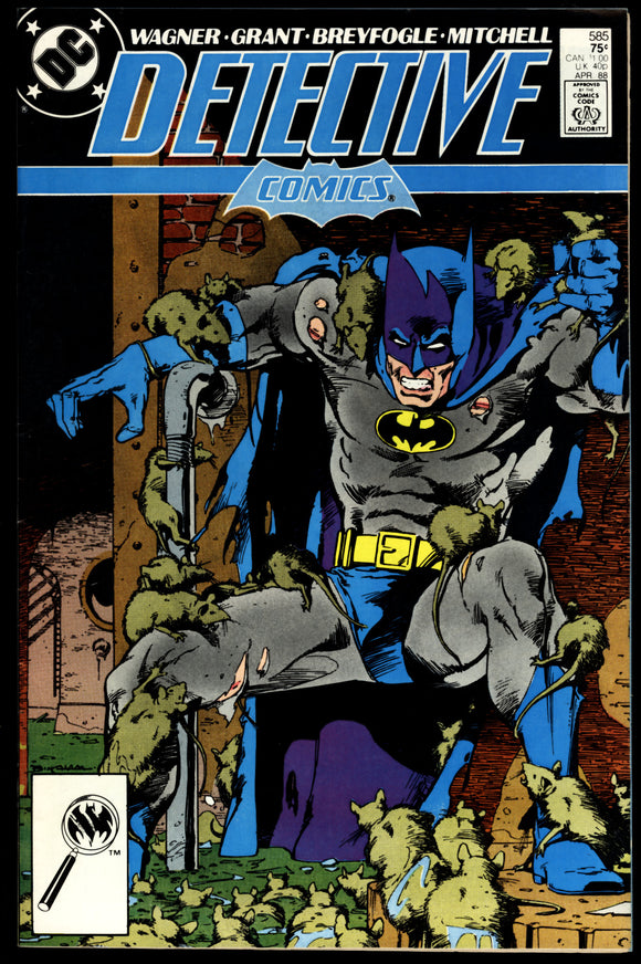 Detective Comics #585 DC 1988 (NM-) 1st App. of Ratcatcher!