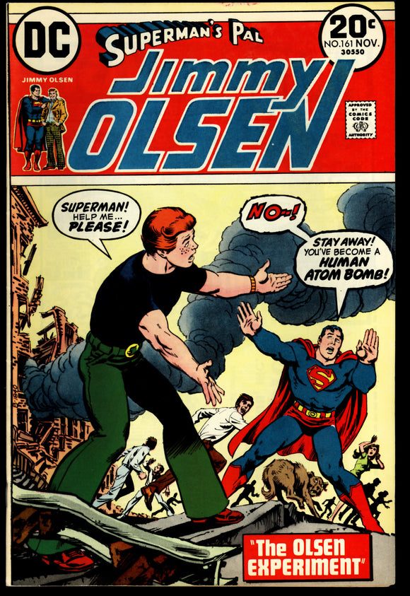 Superman's Pal Jimmy Olsen #161 VF/NM- (1973) Nick Carey cover.