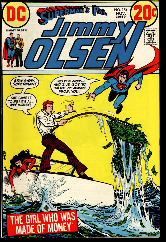 Superman's Pal Jimmy Olsen #154 NM- (1972) Nick Carey cover.