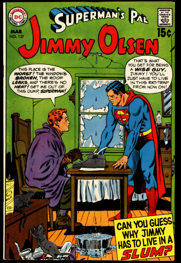 Superman's Pal Jimmy Olsen #127 VF+ (1969) Anderson cover.