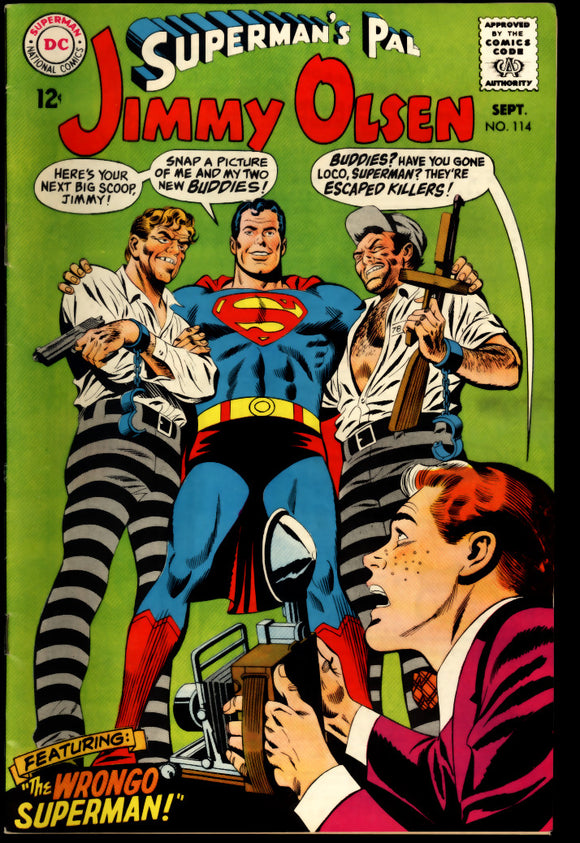 Superman's Pal Jimmy Olsen #114 VF (1968) Curt Swan cover.
