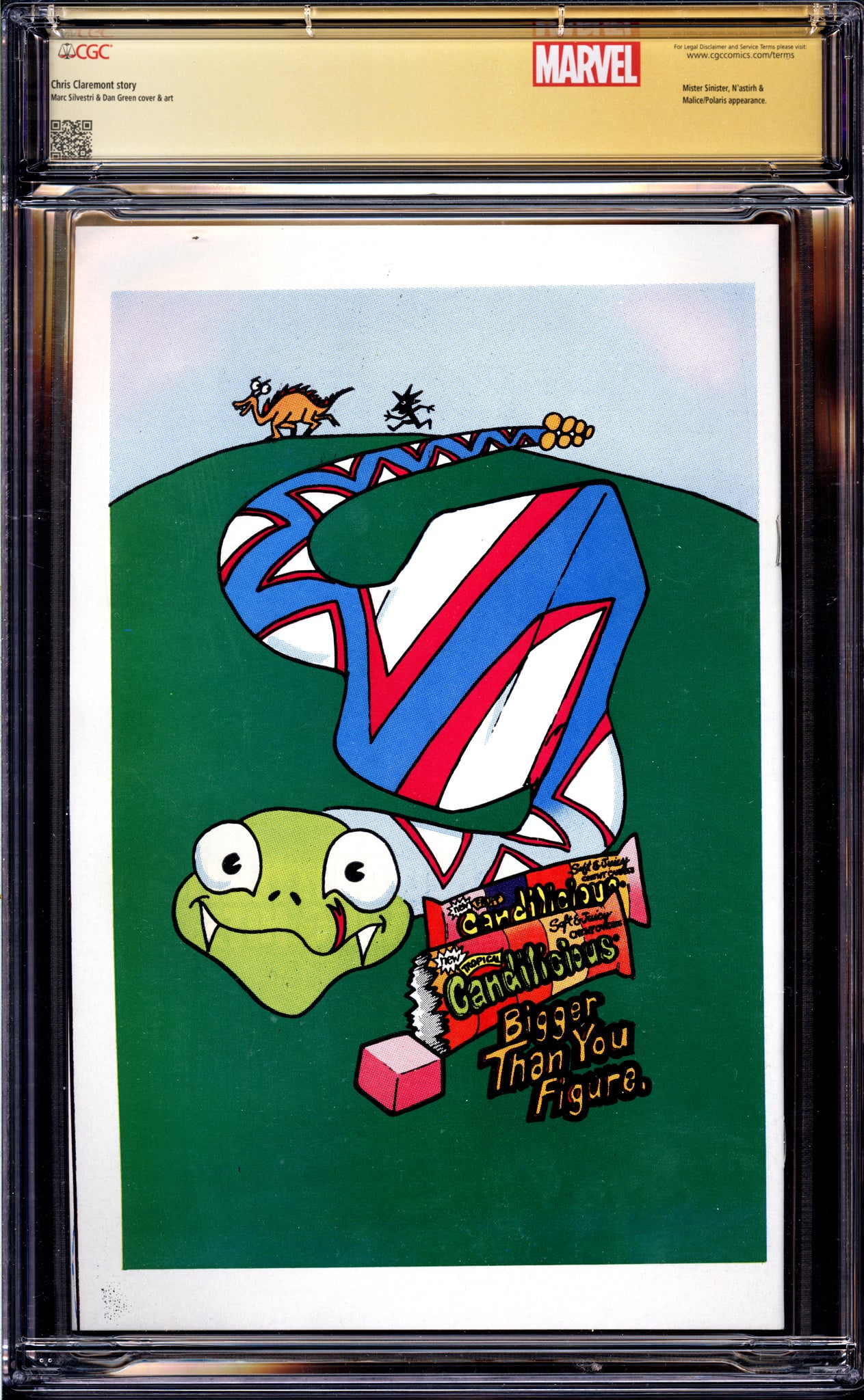 Uncanny X-Men #239 CGC 9.4 (1988) Signed by Chris Claremont