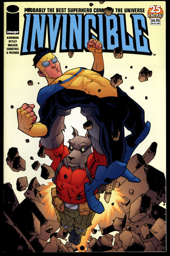 Invincible #25 Image 2005 (NM-) 1st Science Dog, Multi-Paul & Octoboss!