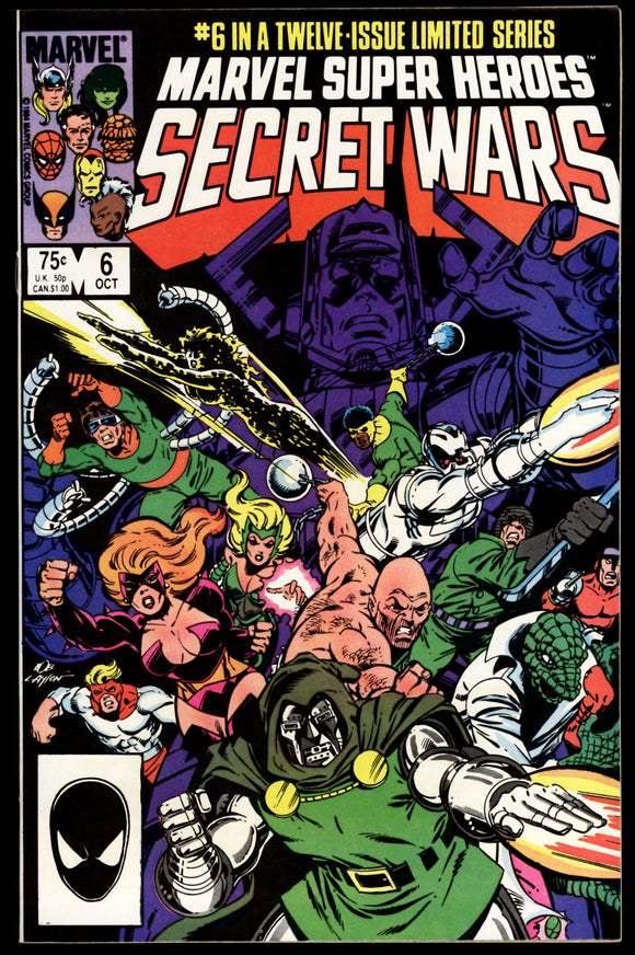 Marvel Super Heroes Secret Wars #6 1984 (NM-) 1st Julia Carpenter Cameo!