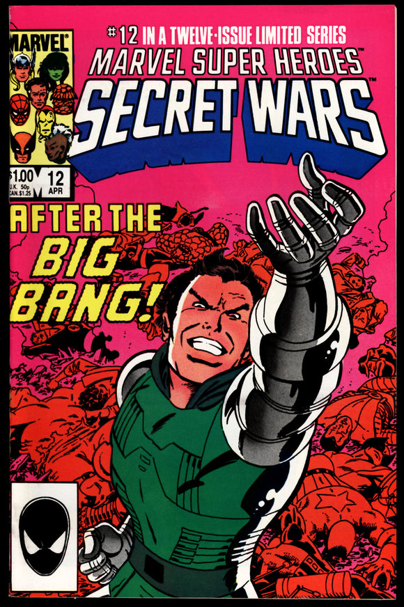 Marvel Super Heroes Secret Wars #12 1985 (NM-) Final Issue!