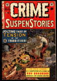 Crime Suspense Stories #15 E.C. 1953 (GD/GD+) Cover Detached Pre-Code!