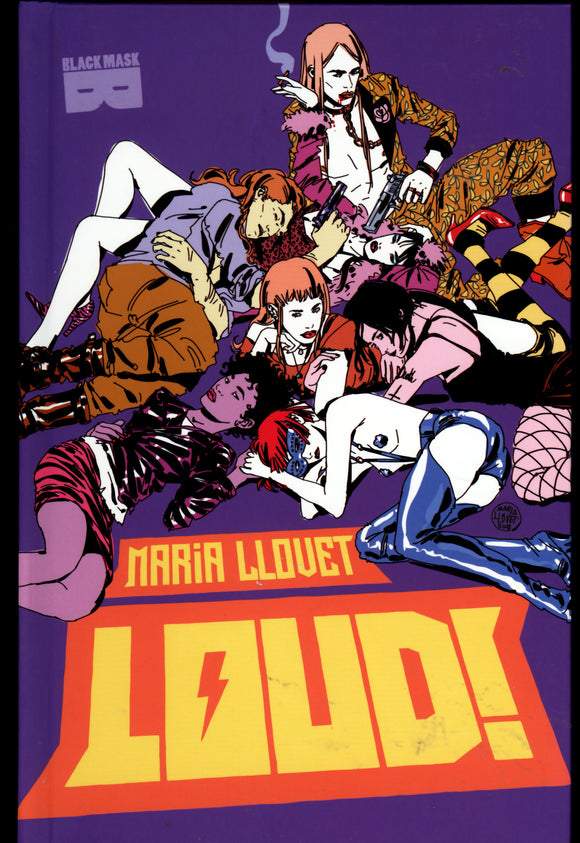 Loud Black Mask Studios 2020 First Printing Hard Cover