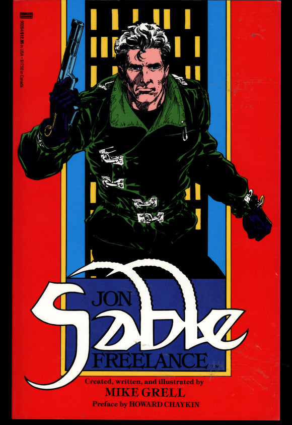 Jon Sable Freelance 1987 First Printing Trade Paper Back