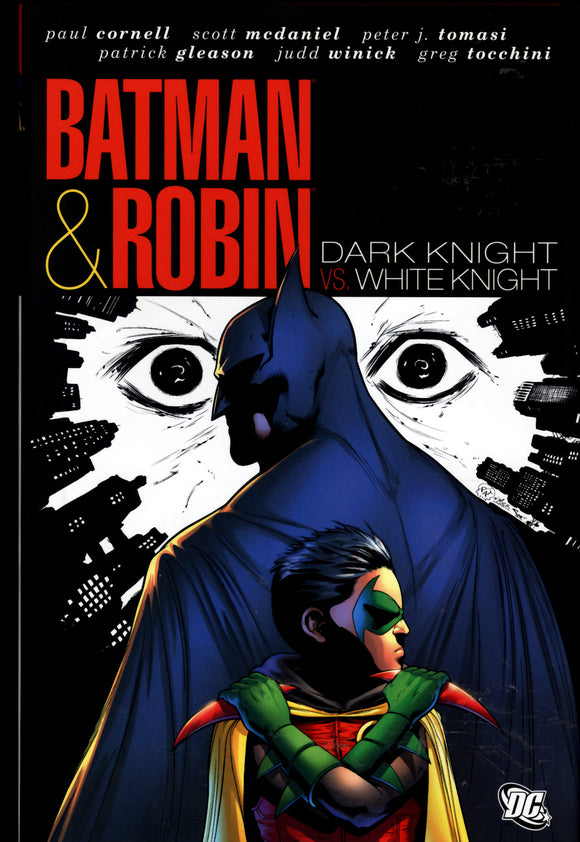 Batman And Robin Dark Knight Vs White Knight DC Comics 2012 Hard Cover