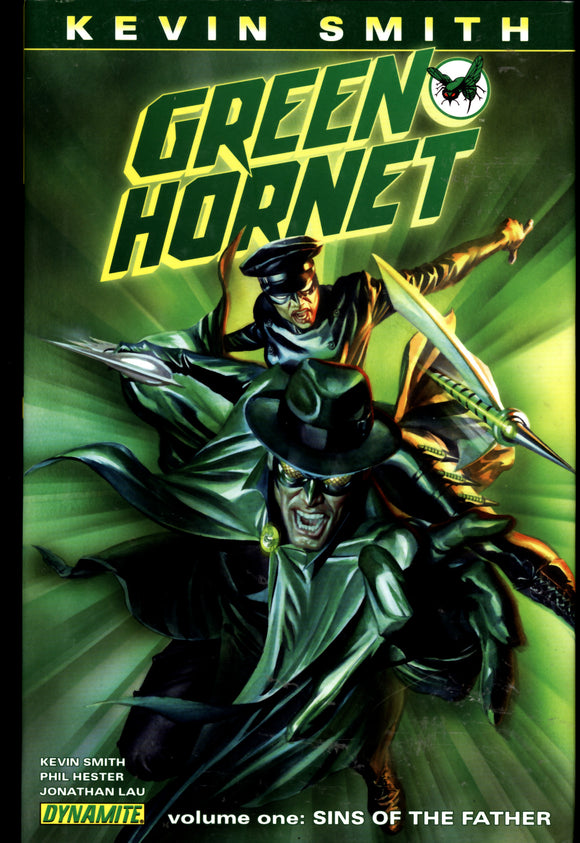 Green Hornet Vol 1 Sins Of The Father Dynamite 2010 First Printing HC