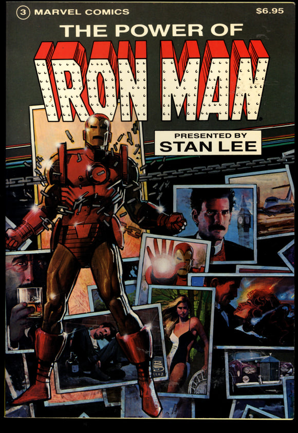 The Power Of Iron Man Marvel 1984 Trade Paper Back