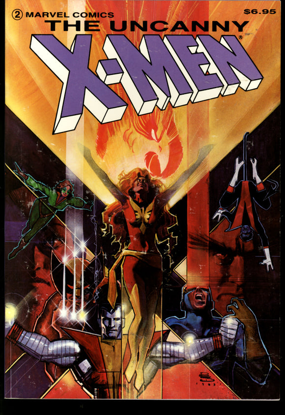 The Uncanny X-Men Marvel 1984 Trade Paper Back