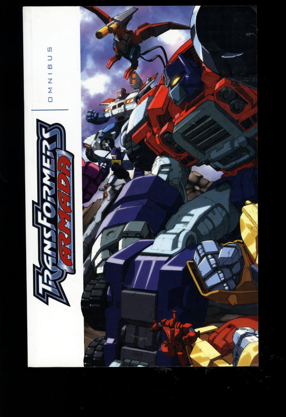 Transformers Armada Omnibus IDW 2010 First Printing Trade Paper Back