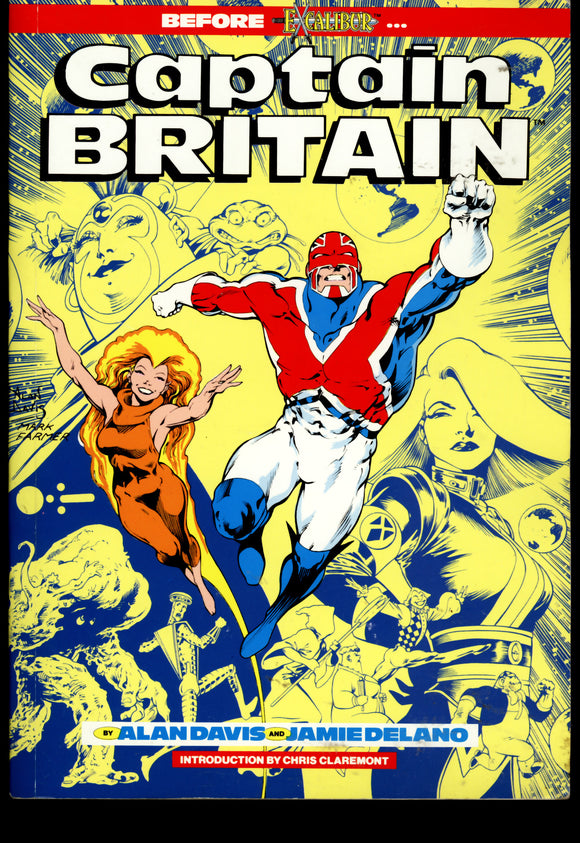 Captain Britain Marvel 1988 Trade Paper Back