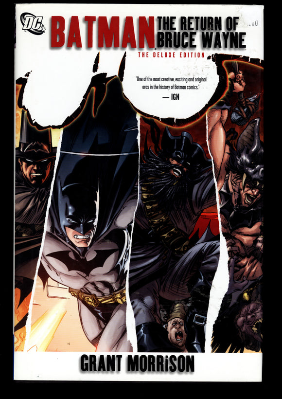 Batman The Return Of Bruce Wayne Deluxe Edition 2011 Second Printing HC