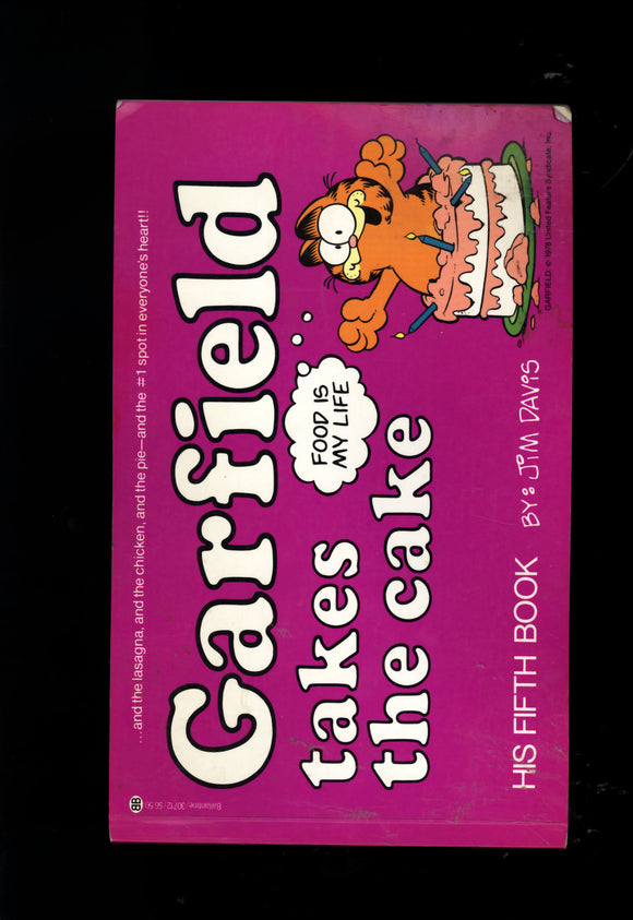 Garfield Takes The Cake Fifth Book Ballantine 1982 First Printing TPB
