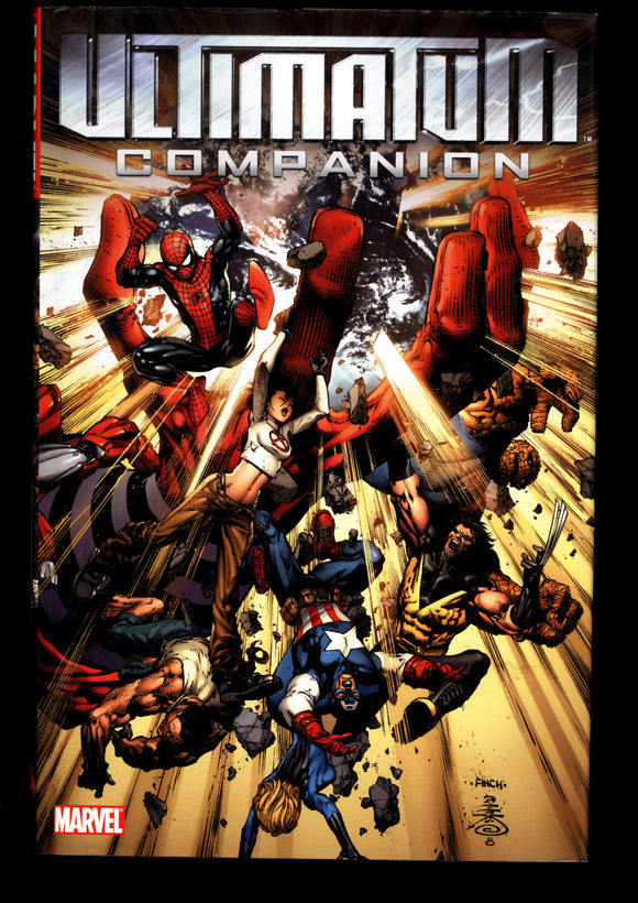 Ultimatum Companion Marvel 2011 First Printing Hard Cover
