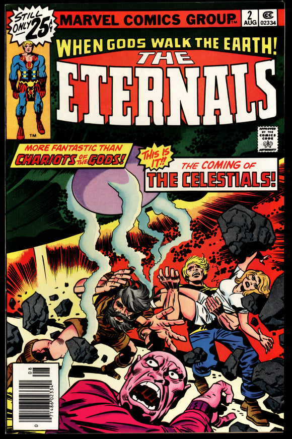 Eternals #2 Marvel 1976 (NM-) 1st App of Ajak & The Celestials!
