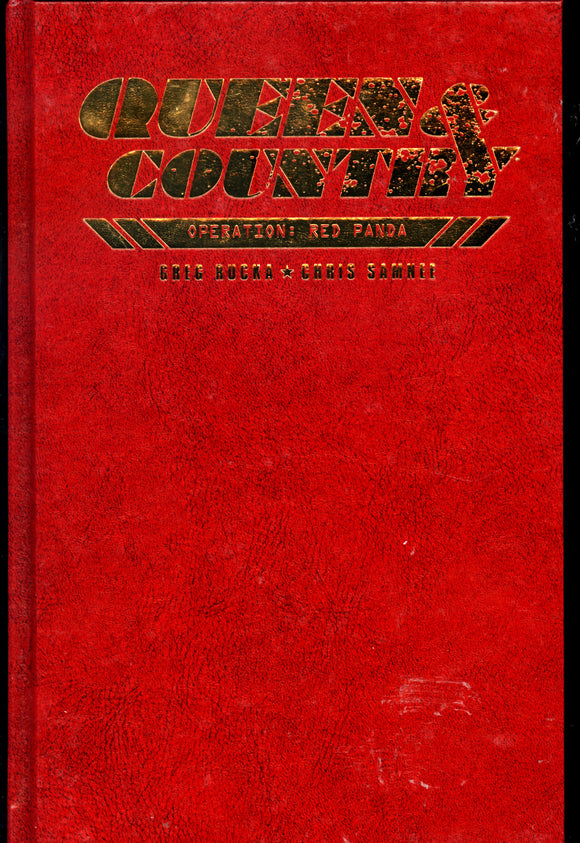 Queen & Country Operation Red Panda Oni Press 2007 First Printing HC