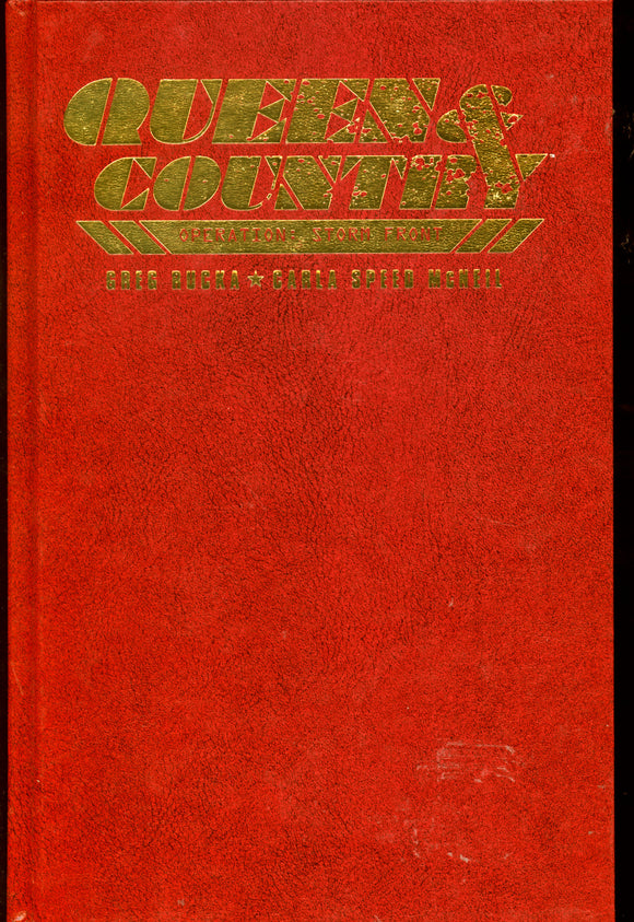 Queen & Country Operation Storm Front Oni Press 2004 First Printing HC