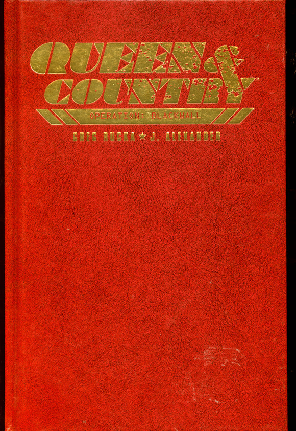 Queen & Country Operation Blackwall Oni Press 2003 First Printing HC