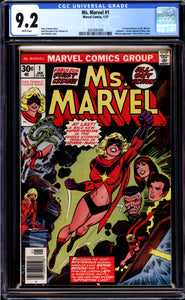 Ms. Marvel #1 CGC 9.2 (1977) 1st Carol Danvers as Ms. Marvel