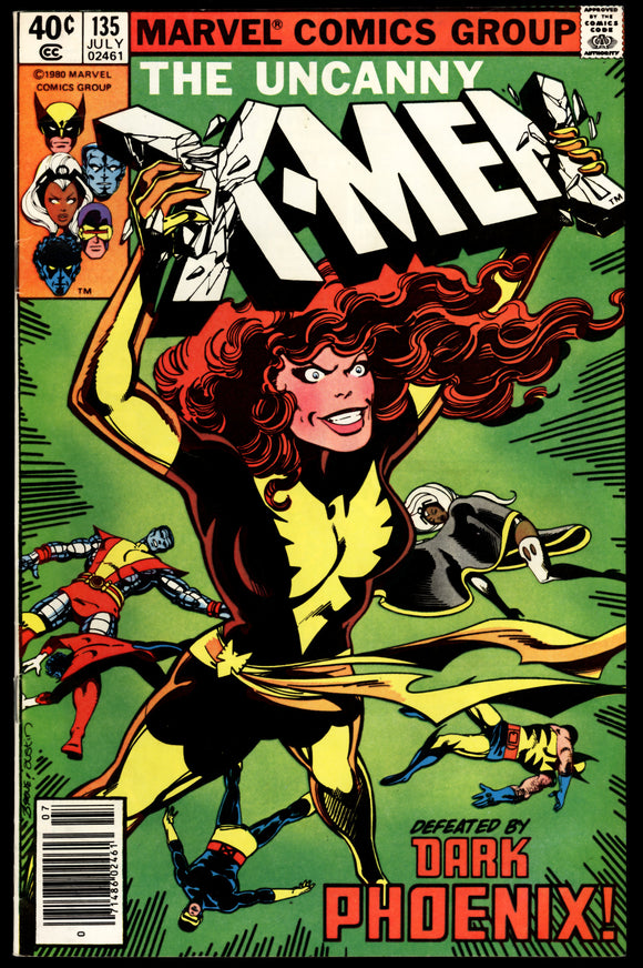 Uncanny X-Men #135 1980 (FN+) 1st Dark Phoenix Cover! NEWSSTAND!