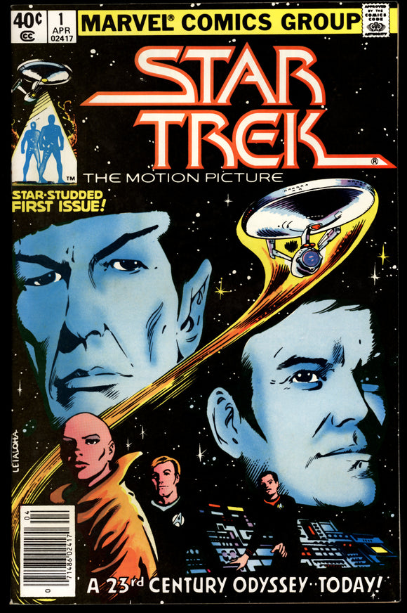 Star Trek #1 Marvel 1980 (VF/NM) Movie Adaptation! NEWSSTAND!