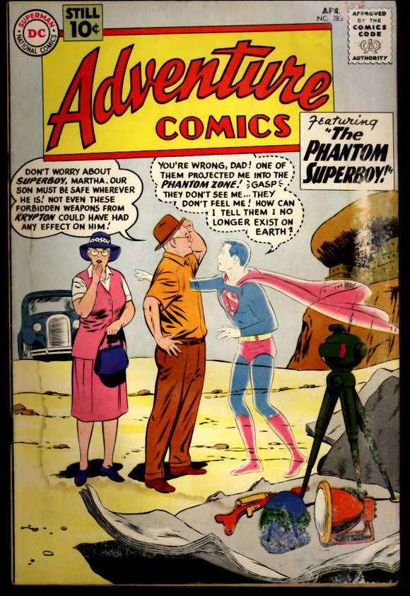 Adventure Comics #283 GD+ (1961) 1st App. of General Zod!