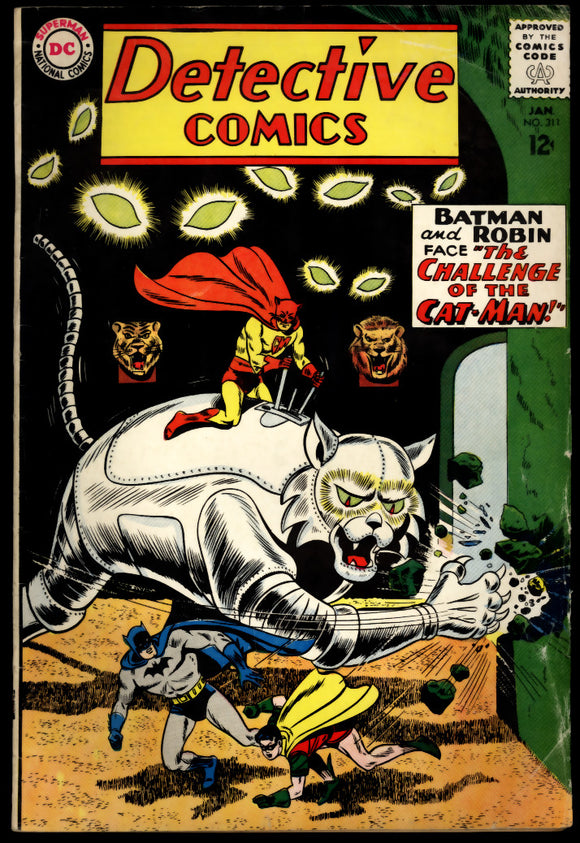 Detective Comics #311 VG- (1963) 1st App. of Cat-Man!