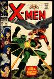 X-Men #29 Marvel 1967 (FN-) Super-Adaptoid App! Mimic Leaves!