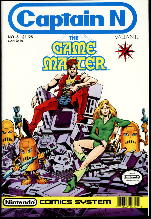 Captain N the Game Master #5 NM- (1990) Valiant Comics