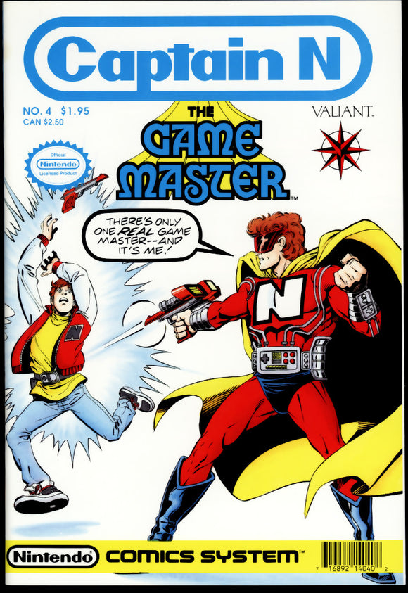 Captain N the Game Master #4 NM+ (1990) Valiant Comics