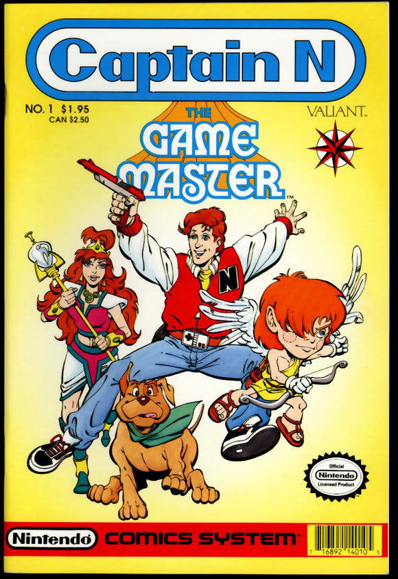 Captain N the Game Master #1 NM- (1990) Valiant Comics 1st Issue