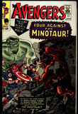 Avengers #17 Marvel 1965 (VF+) 1st App. of Minotaur! Hulk Cameo!