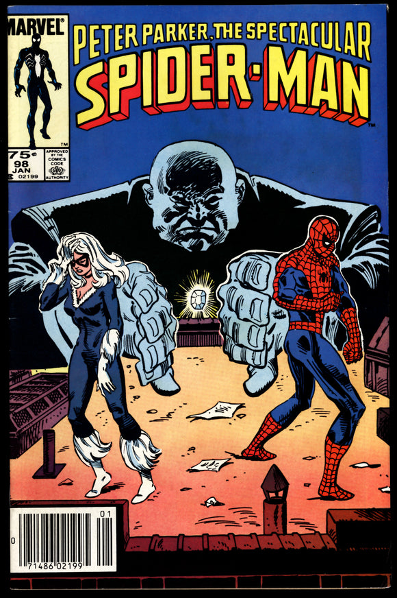 Spectacular Spider-Man #98 Marvel 1985 (FN/VF) Canadian Price Variant!